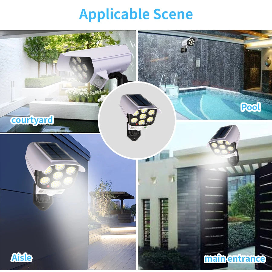 LED Motion Sensor Outdoor Solar Lights