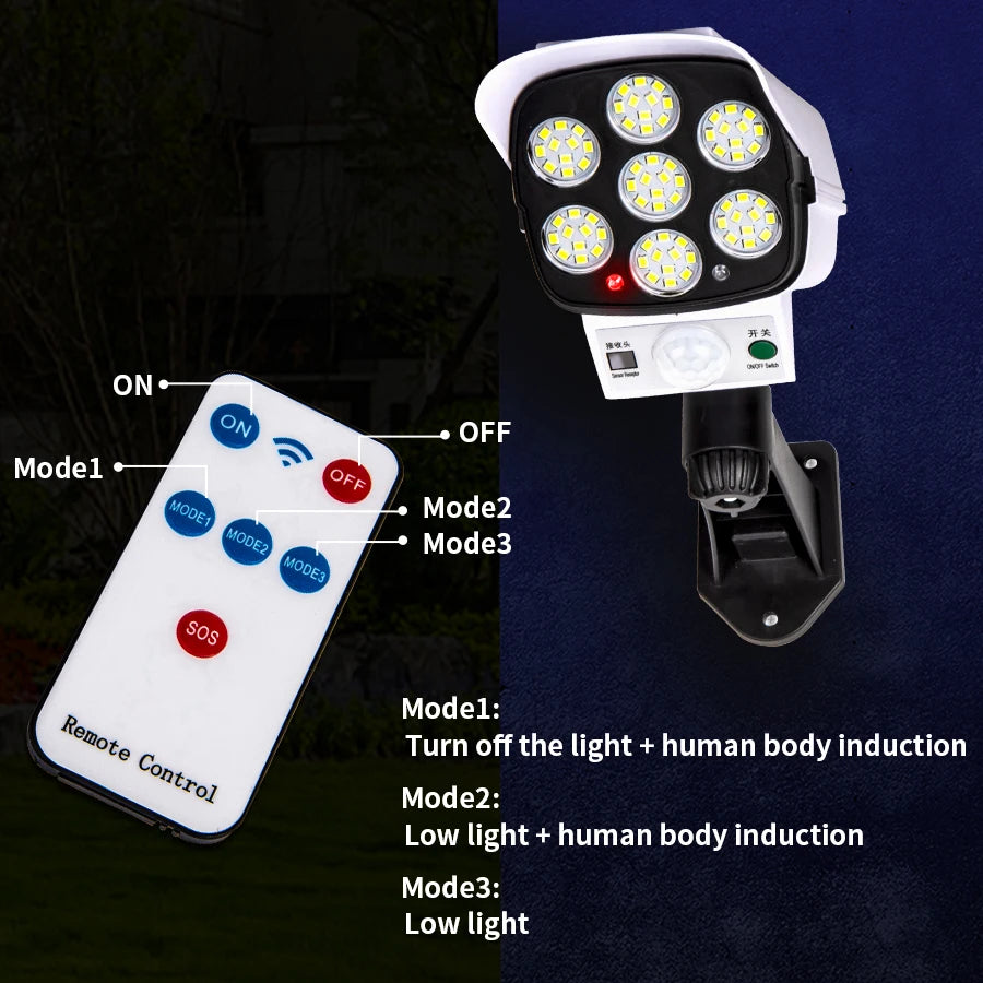 LED Motion Sensor Outdoor Solar Lights