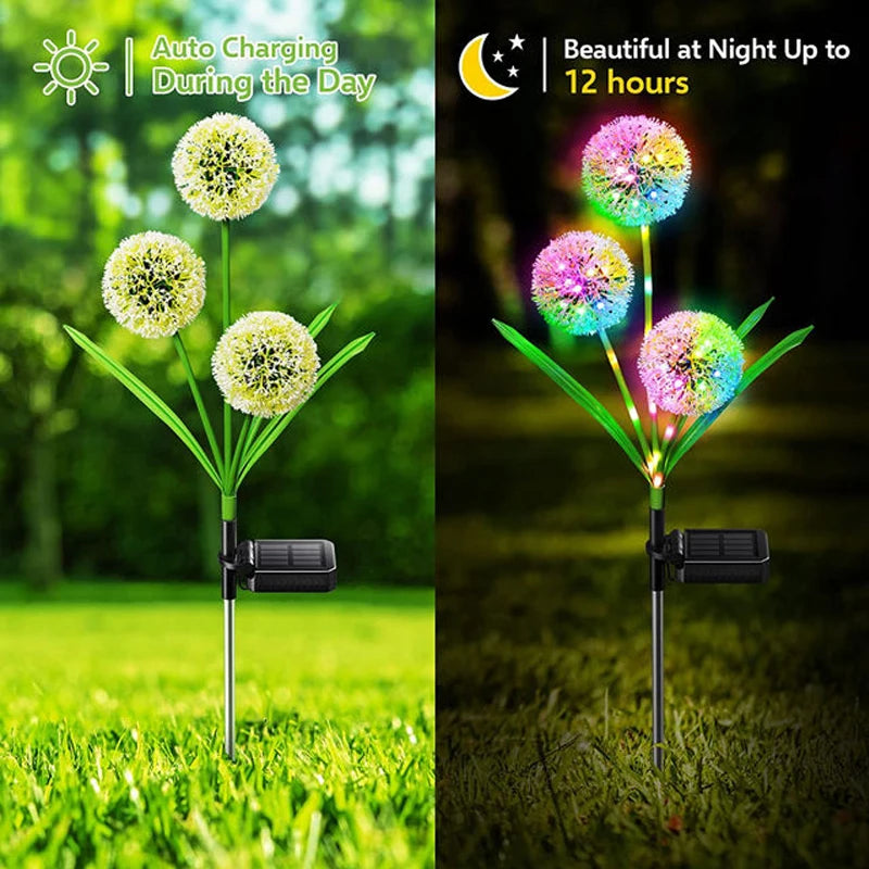 Solar Dandelion Garden Lights