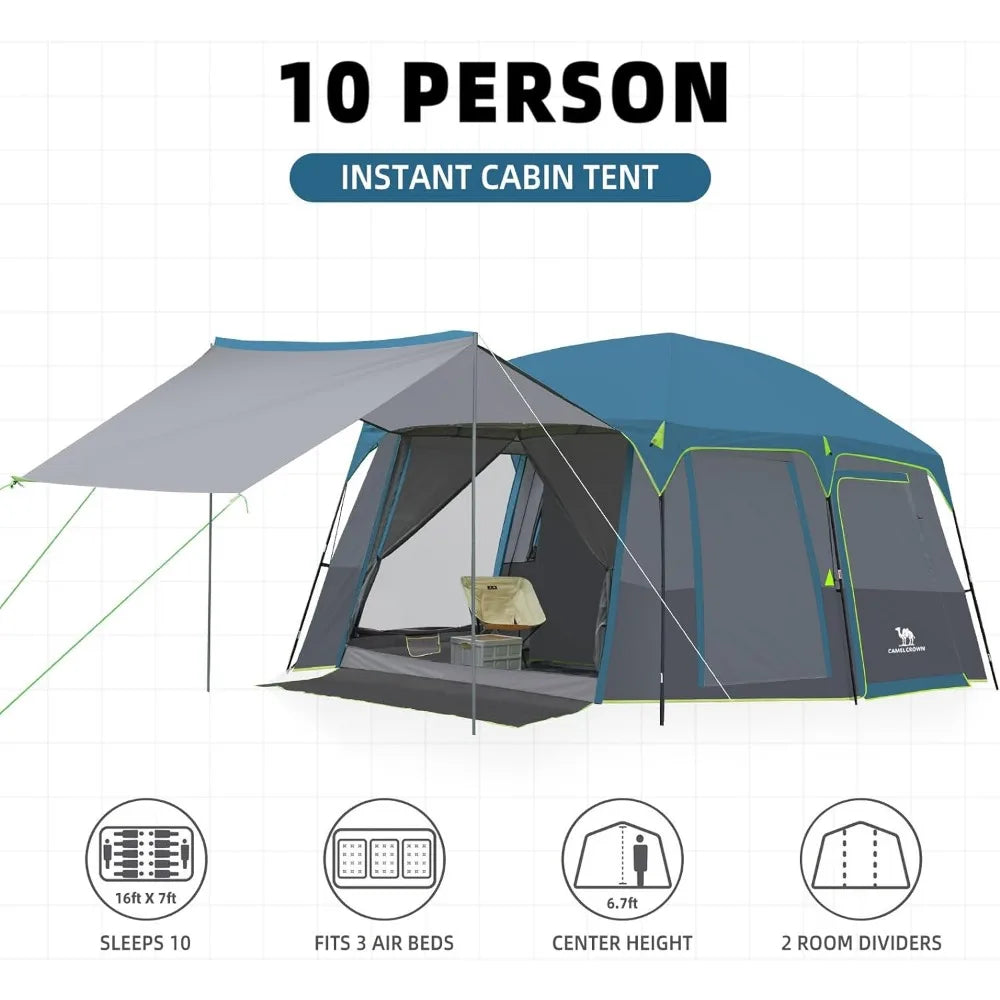 10 Person Family Cabin Tent