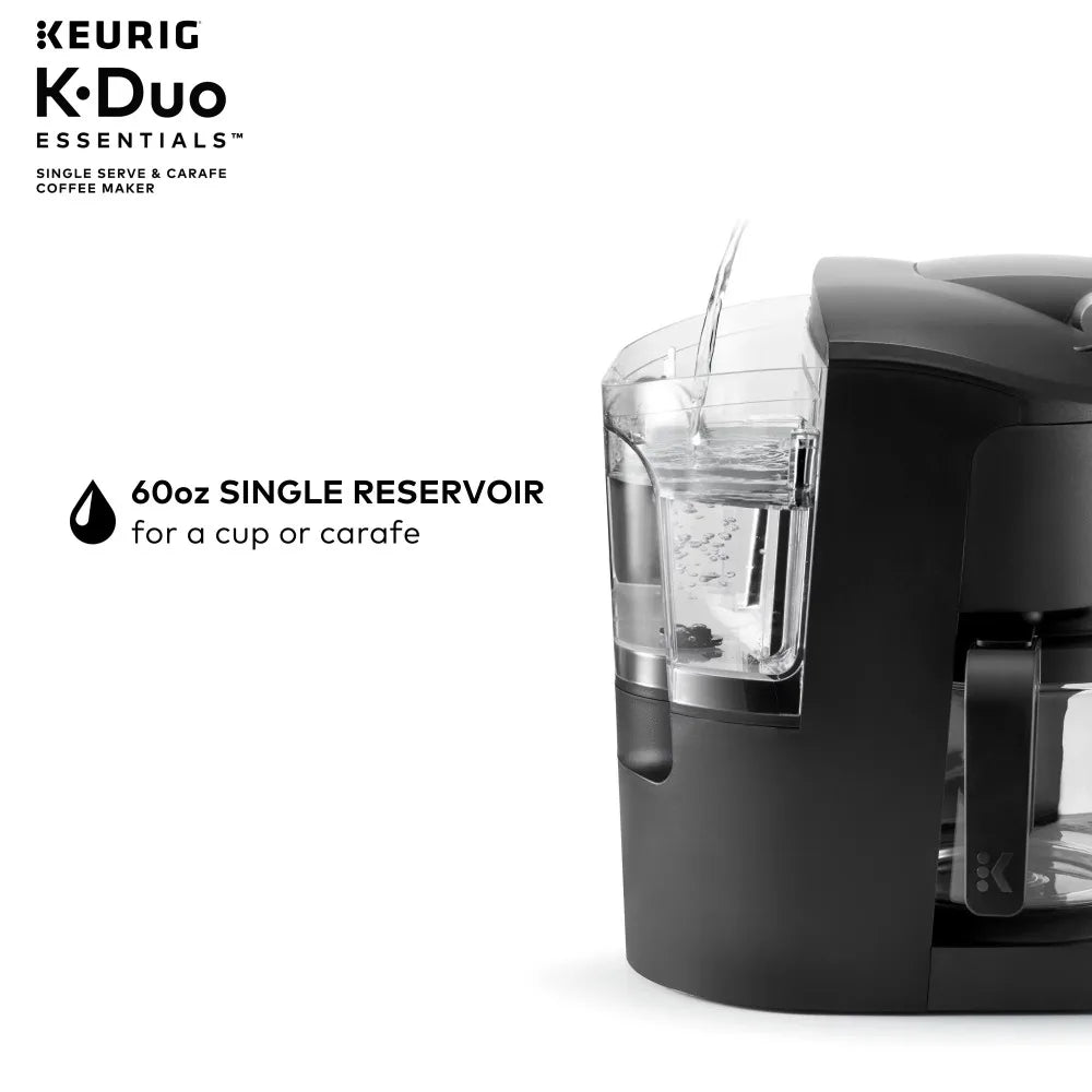 2023 New Keurig K-Duo Essentials Single-Serve K-Cup Pod Coffee Maker