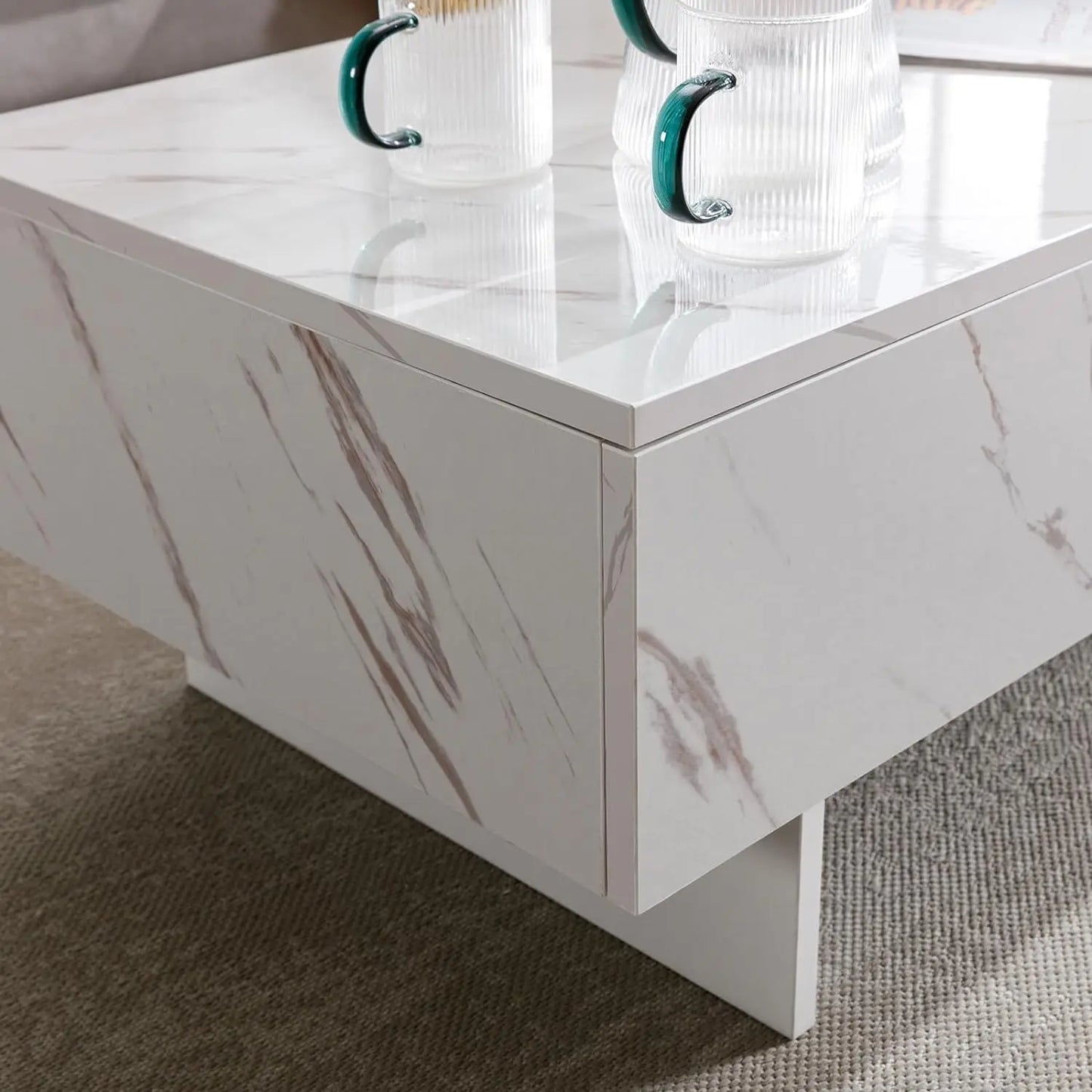 Marble White Coffee Table