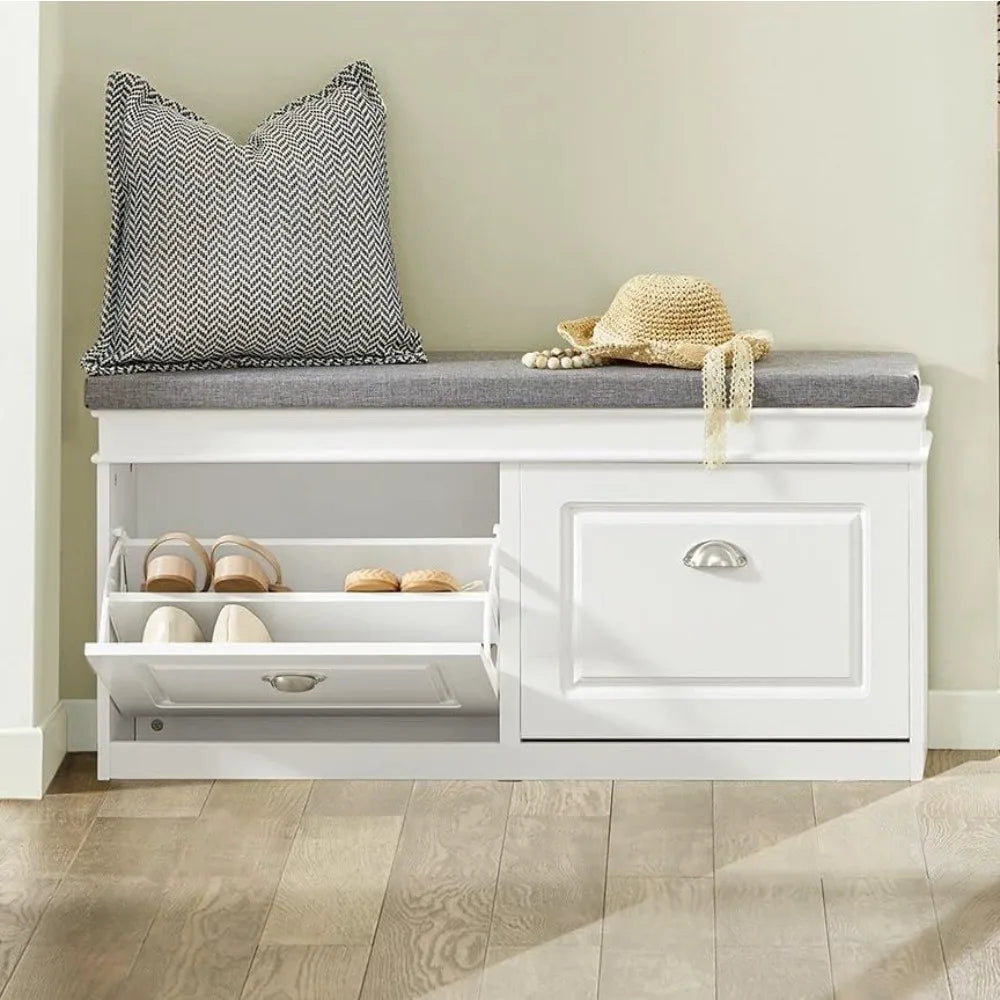 Storage Bench with Drawers