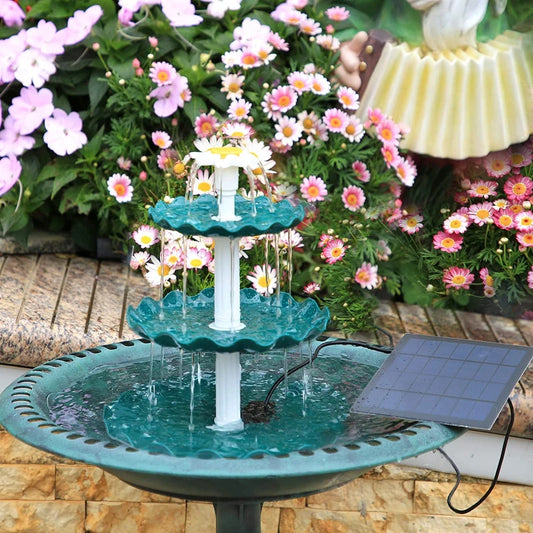 3-Tiered Bird Bath