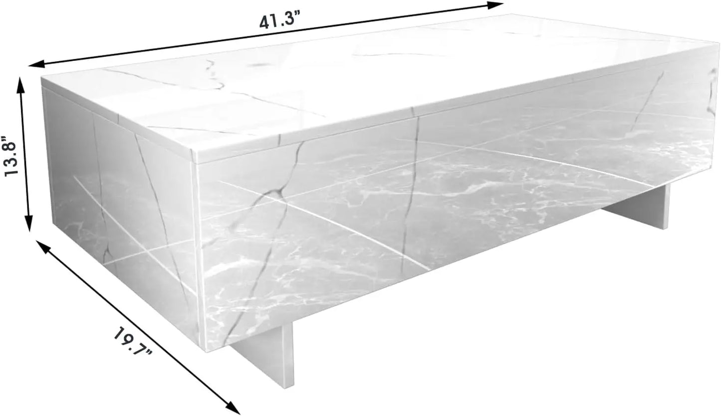 Marble White Coffee Table