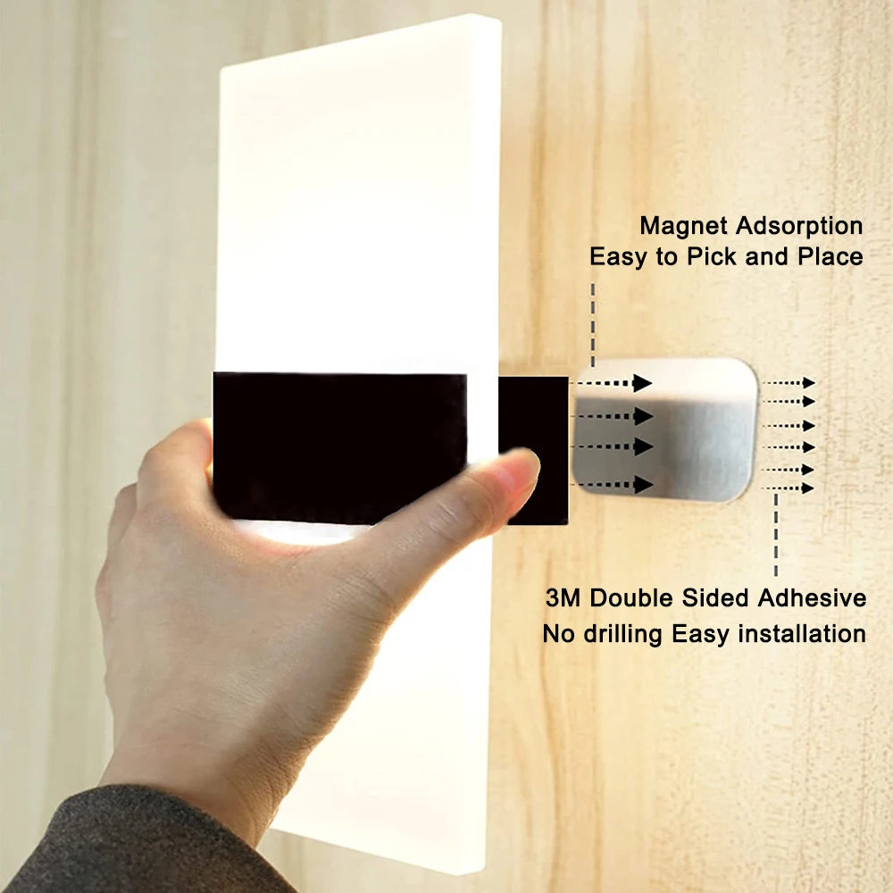 Wireless LED Wall Lamp