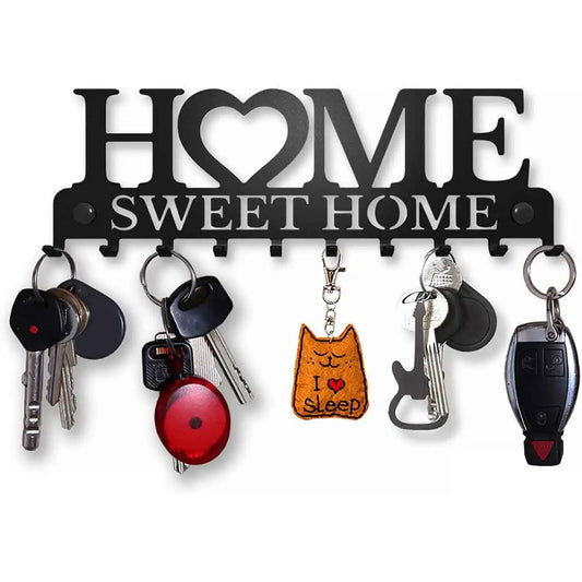 home sweet home key holder for wall