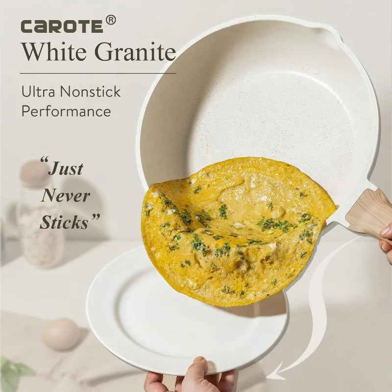 CAROTE Pots and Pans Nonstick Set