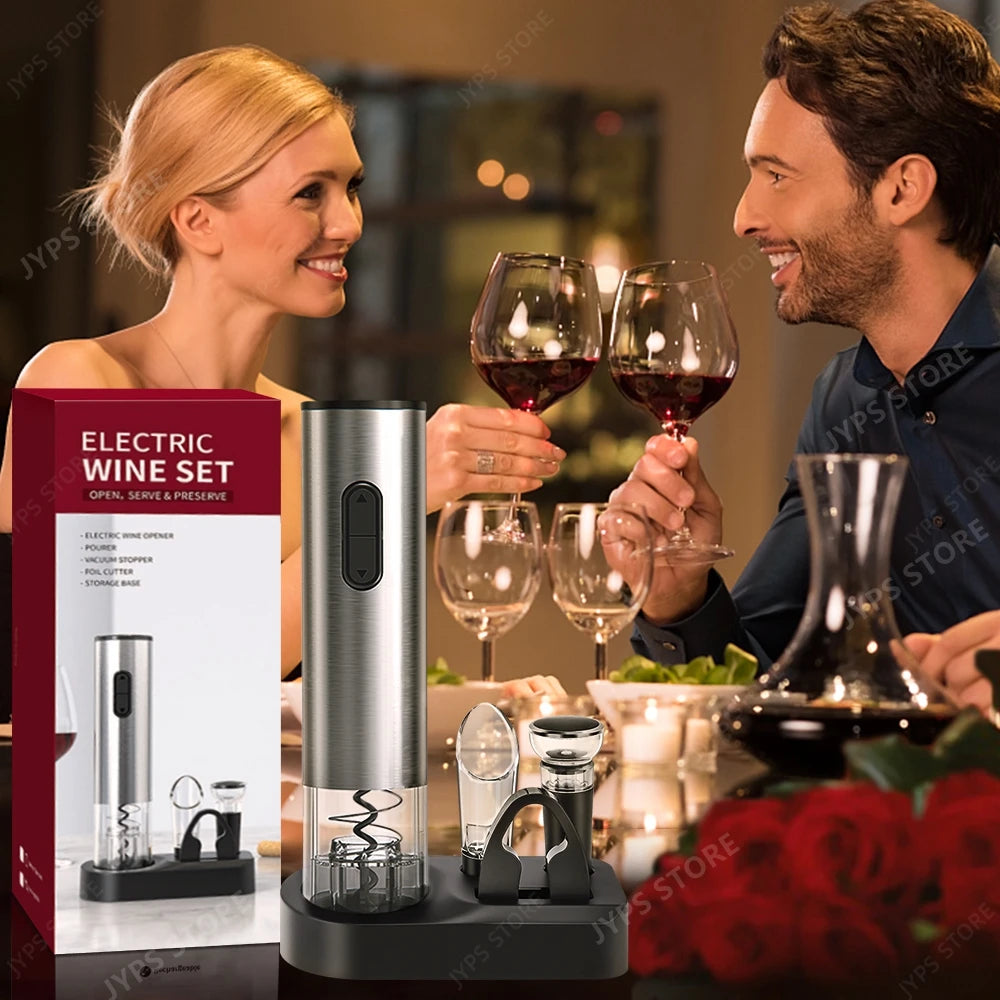 Electric Stainless Steel Wine Opener