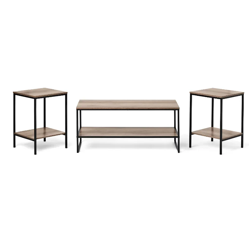 3-Piece Coffee and End Table Set