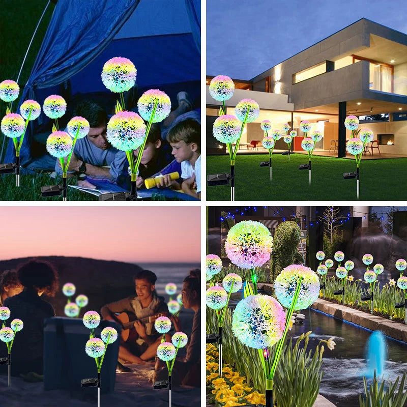 Solar Dandelion Garden Lights