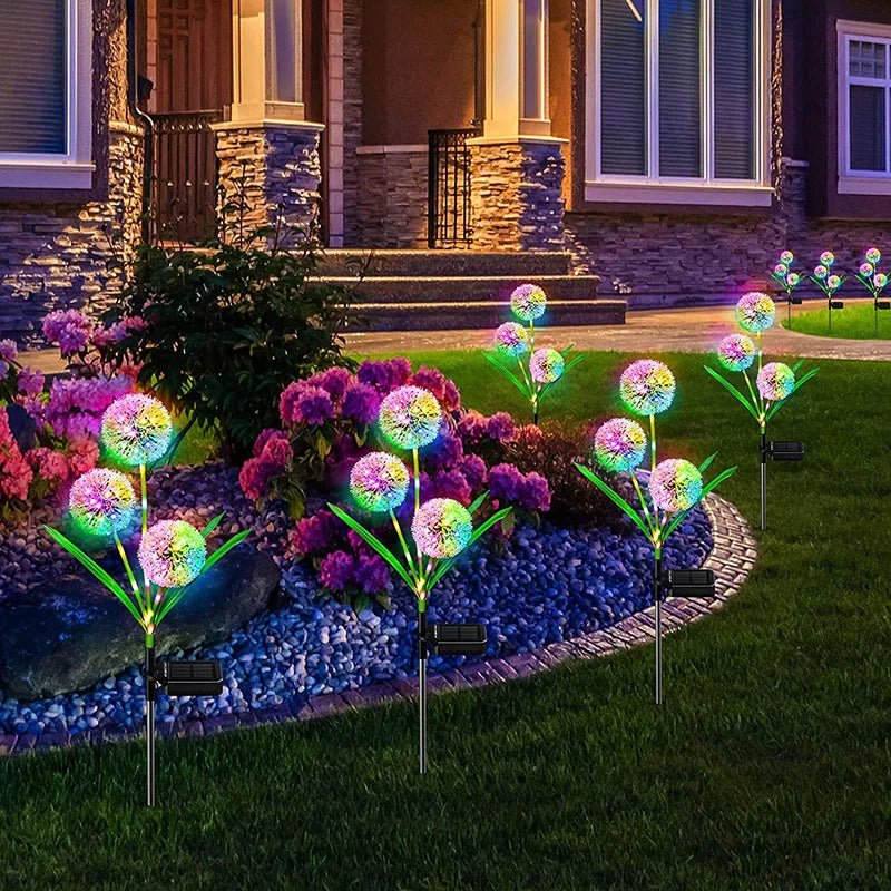 Outdoor Solar Dandelion Lights