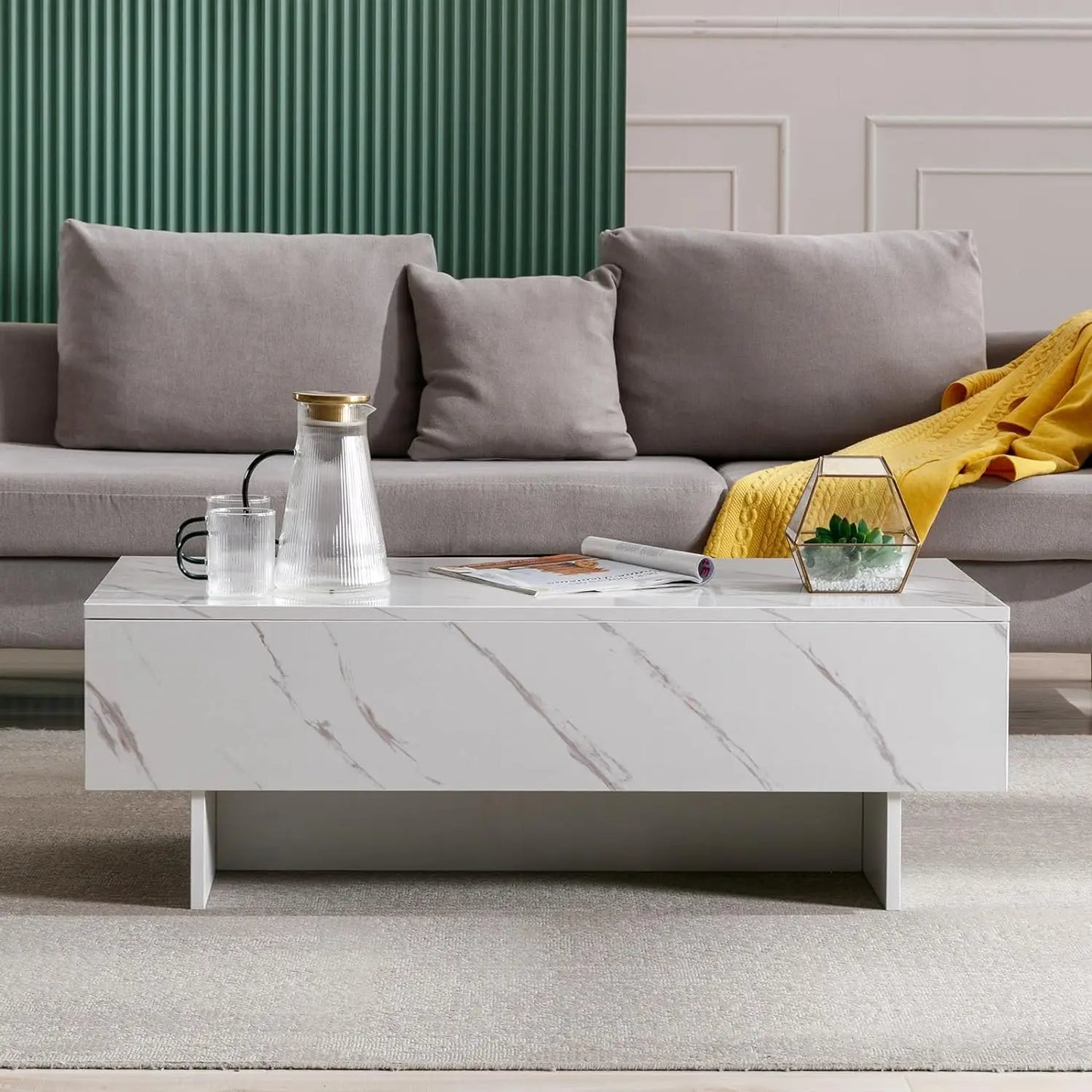 Marble White Coffee Table