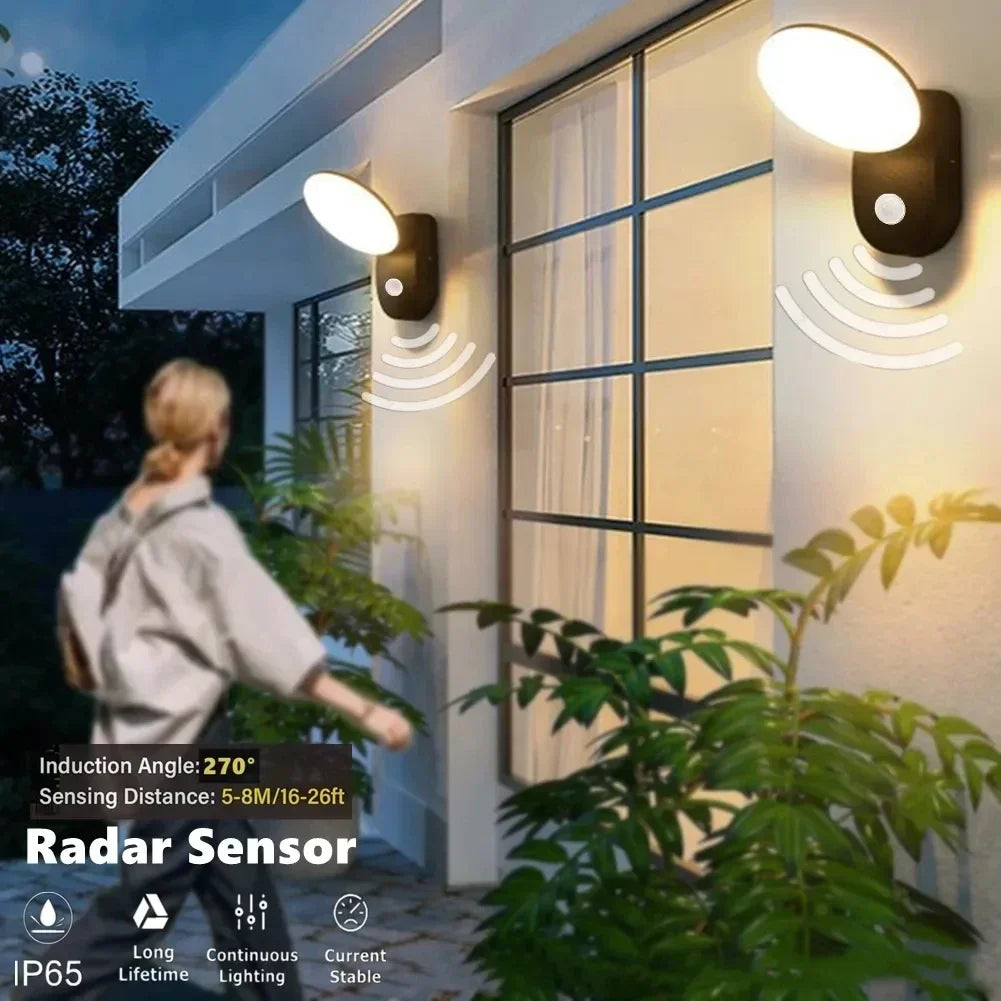 Motion Sensor Outdoor Wall Lamps