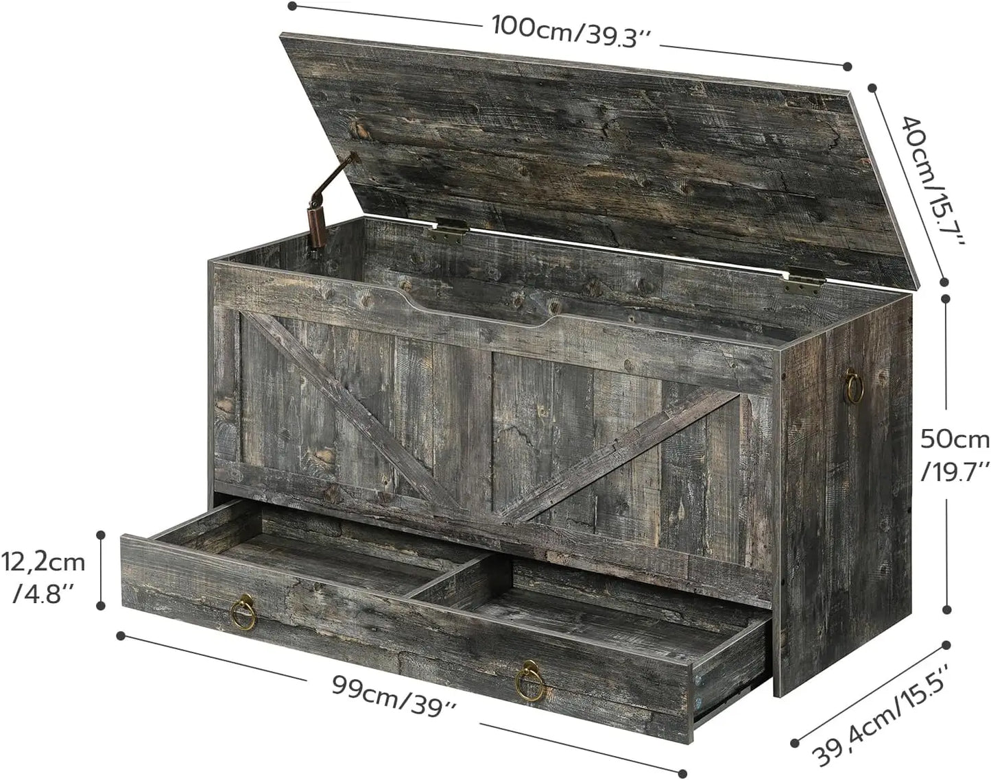 Storage Trunk with Drawer