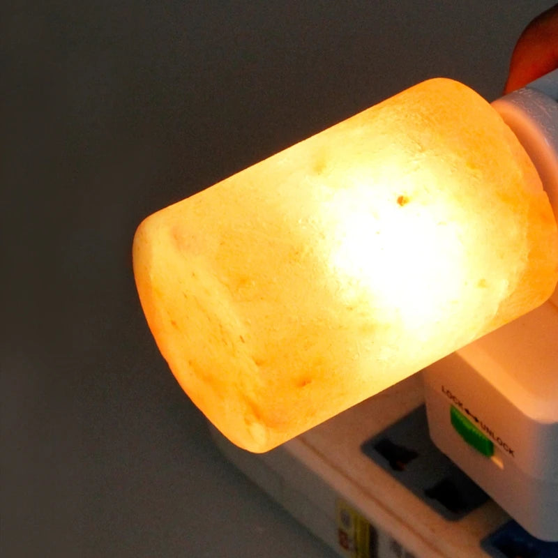 Himalayan Crystal Salt Lamp Air Purifier