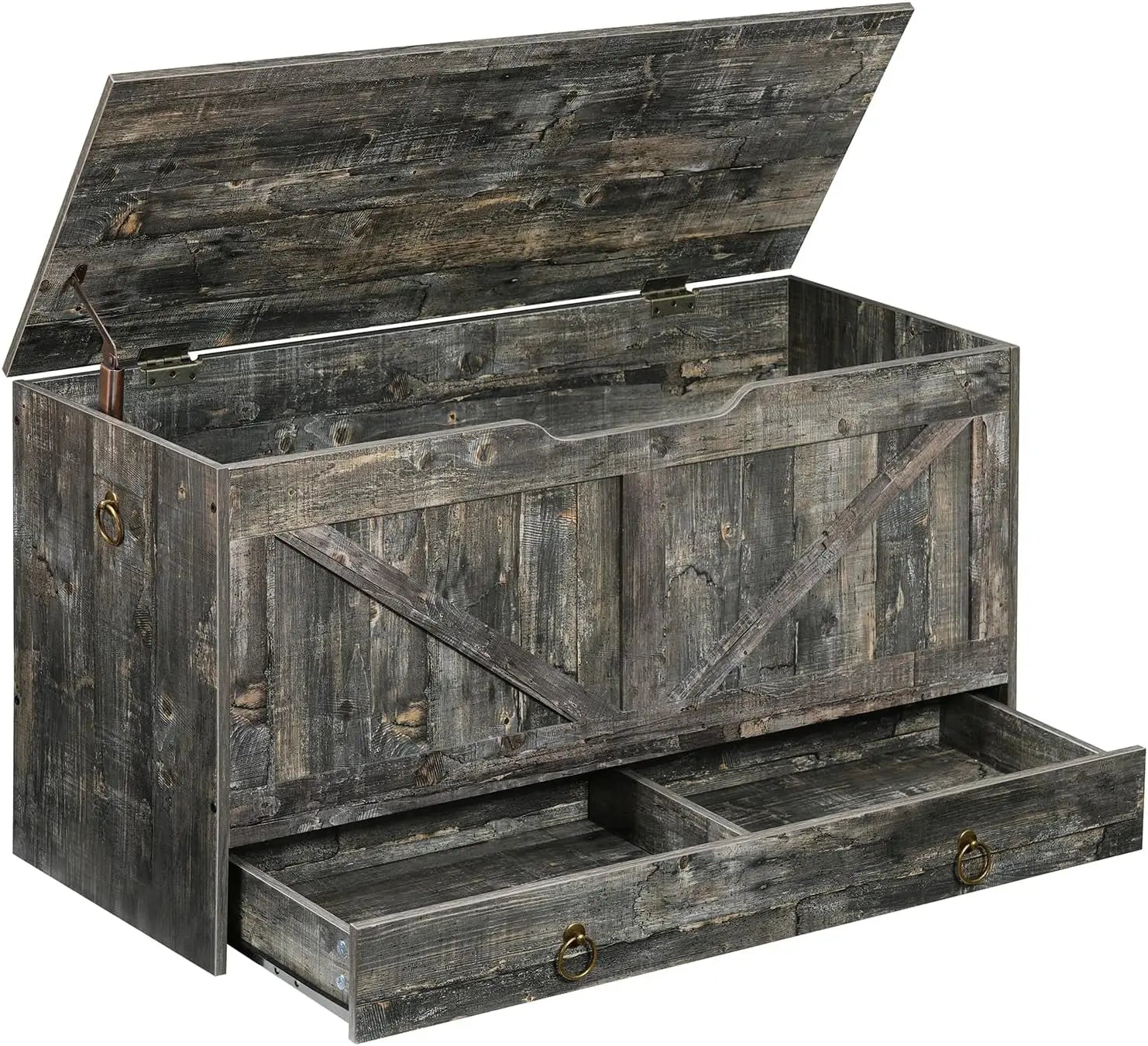 Storage chest with drawer