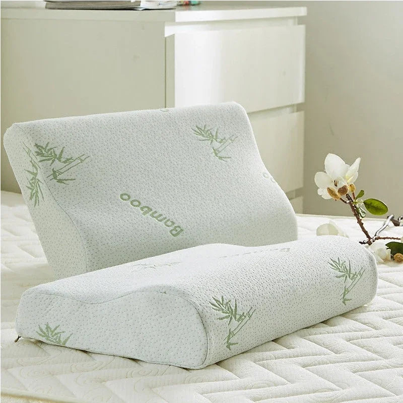 bamboo memory foam pillow