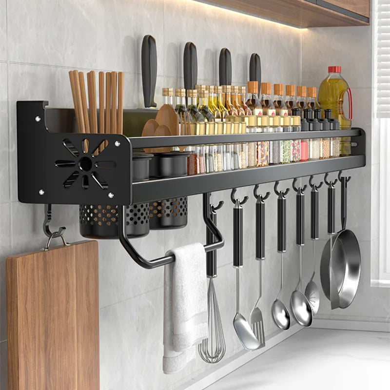 Kitchen storage spice rack