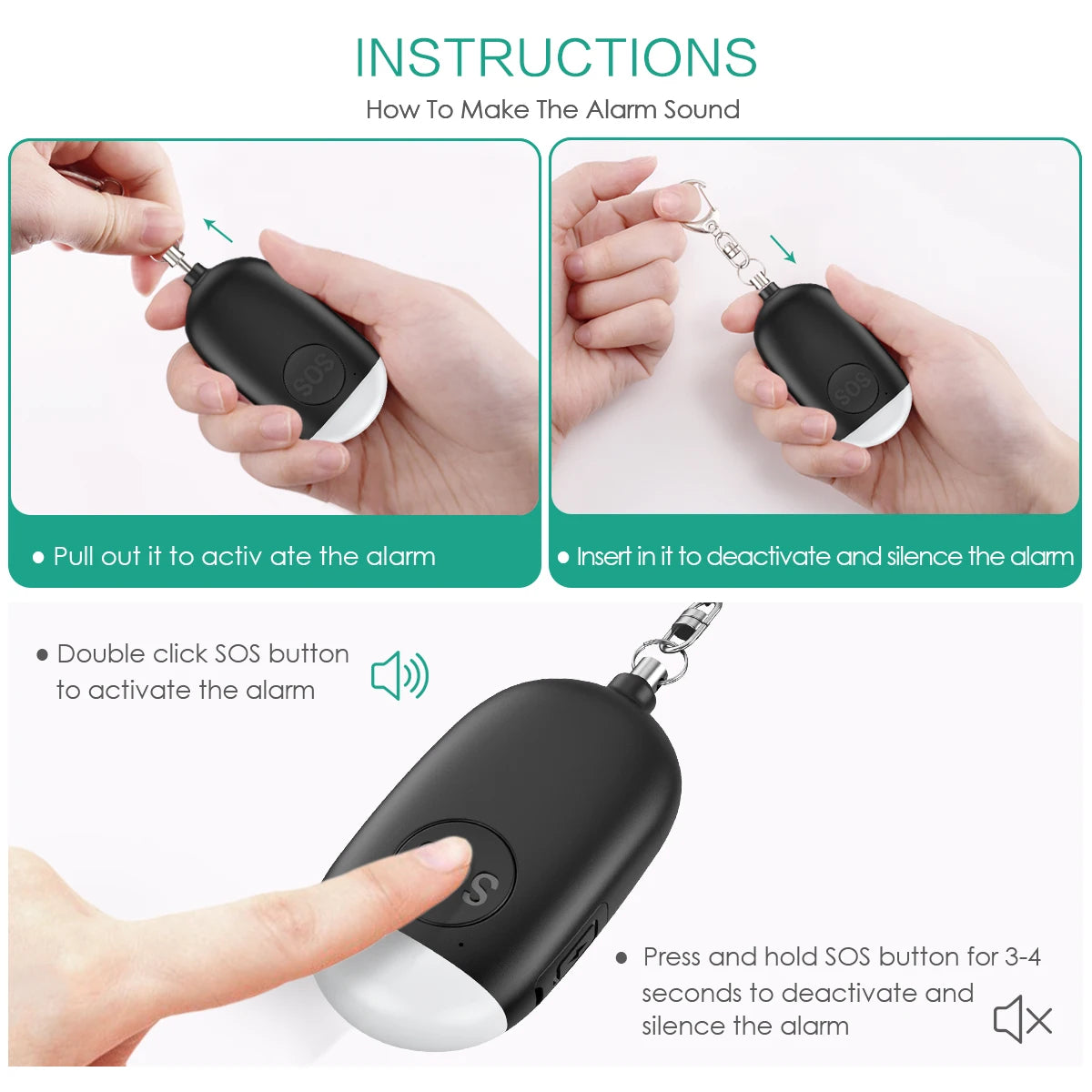 Self Defense Alarm Gadgets